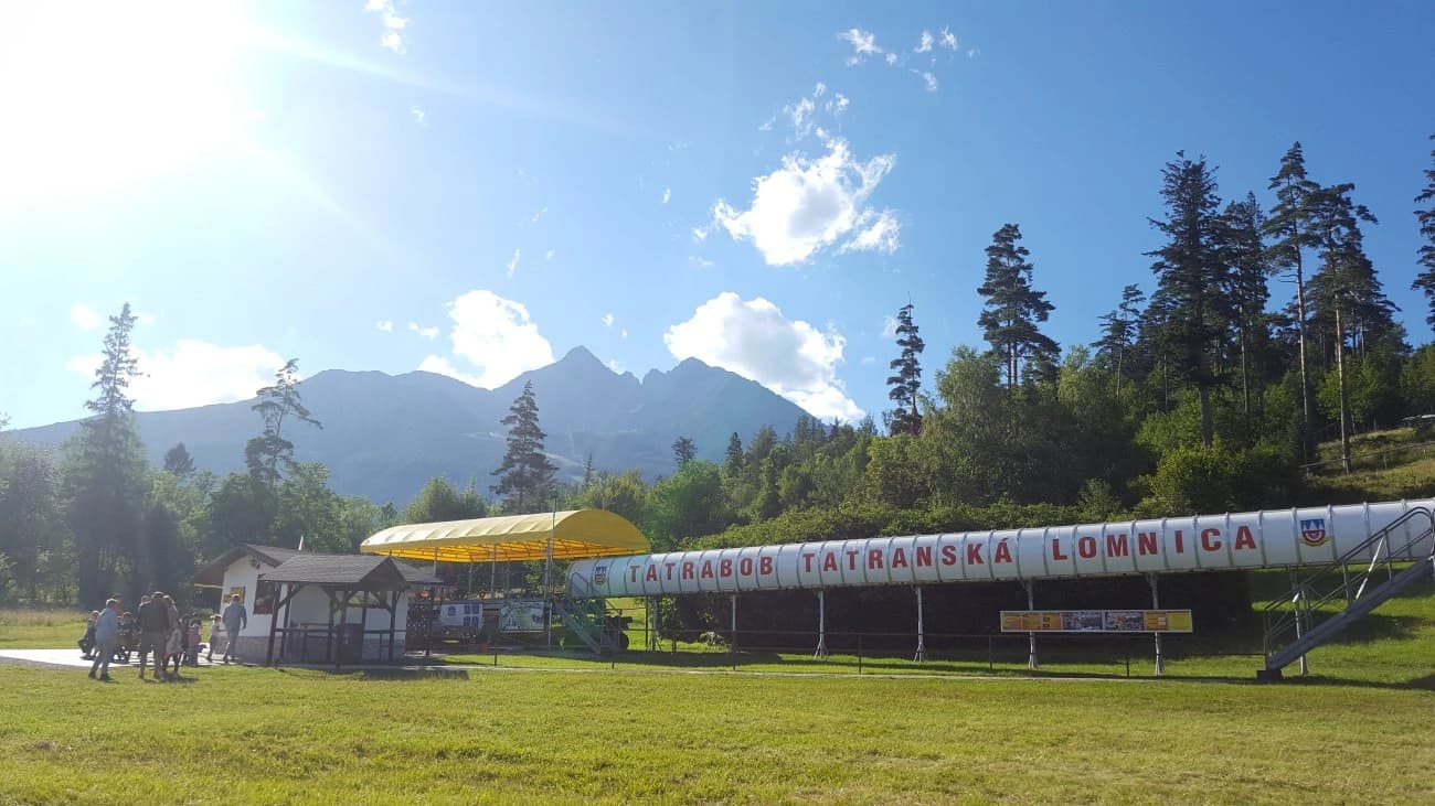 Tatrabob - bobová dráha v Tatranskej Lomnici