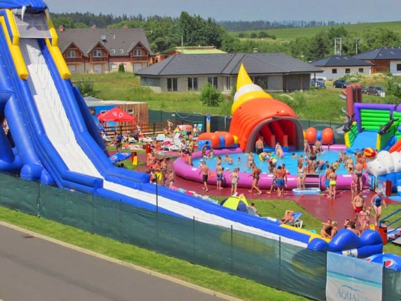 Aquafun Park Veľká Lomnica - detský bazén so šmykľavkami